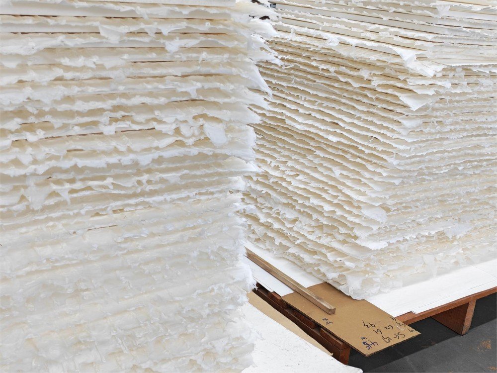 Bark Paper making process