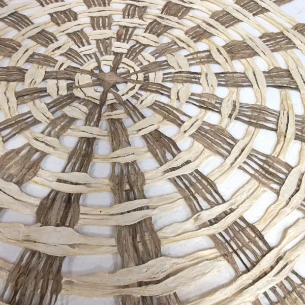 Hand-Assembled Bark Strip Wall Art Core - Image 2