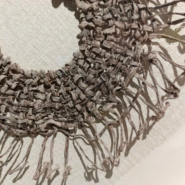 Bark Hand - Woven Circular Wall Art - Image 3