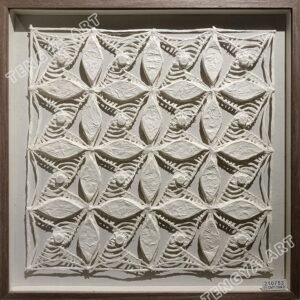 Paper Geometric Weaving Wall Art