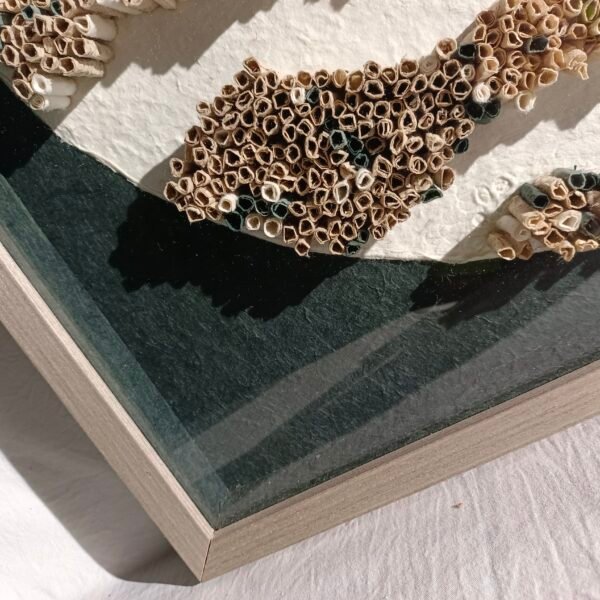 Paper Handmade Stacked Wall Art - Imagen 4
