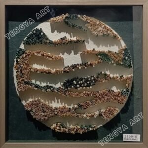 Paper Handmade Stacked Wall Art