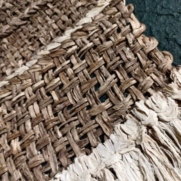 Bark Weaving Art Skirt Shaped Wall Art - Image 4