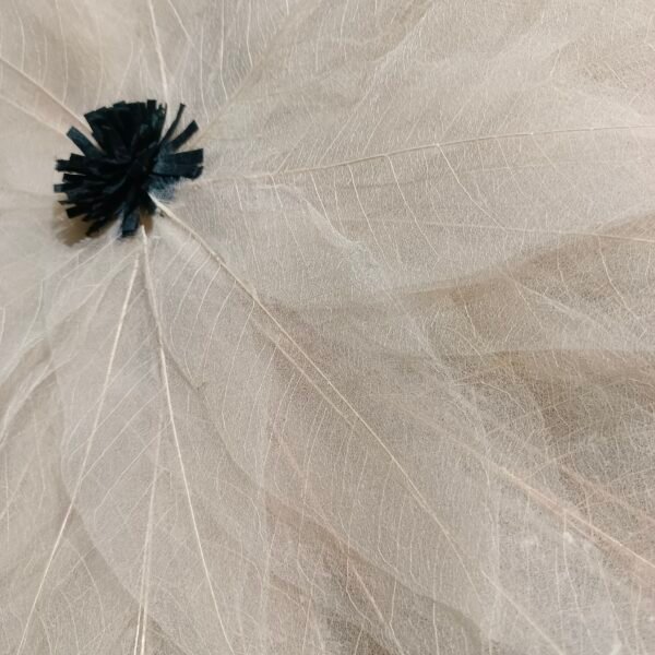 ⁦Stacked Leaf Veins Flower Wlall Art⁩ - الصورة ⁦4⁩