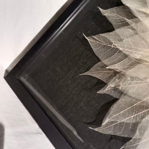 ⁦Stacked Leaf Veins Flower Wlall Art⁩ - الصورة ⁦2⁩