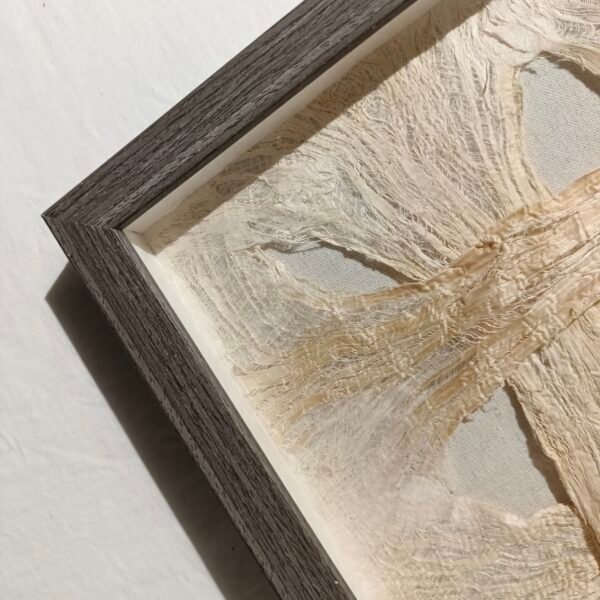Handmade Bark Weaving Wall Art - Image 4