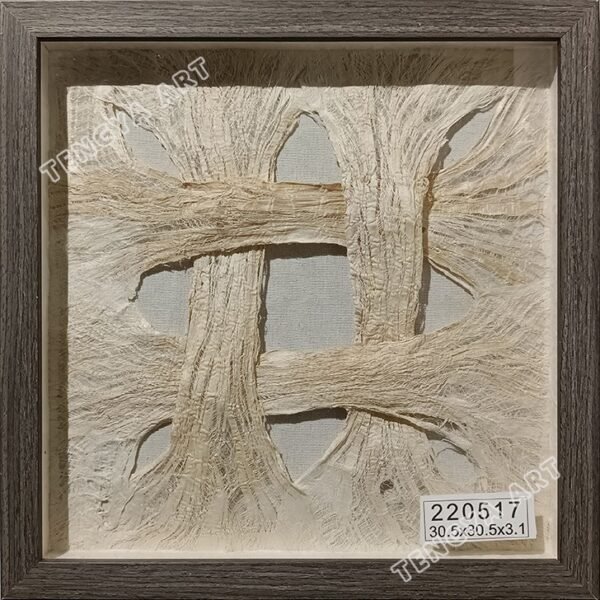 Handmade Bark Weaving Wall Art