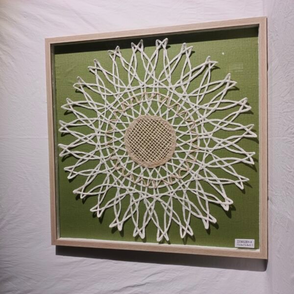 Paper - Woven Sun - shaped Wall Art - Imagen 2
