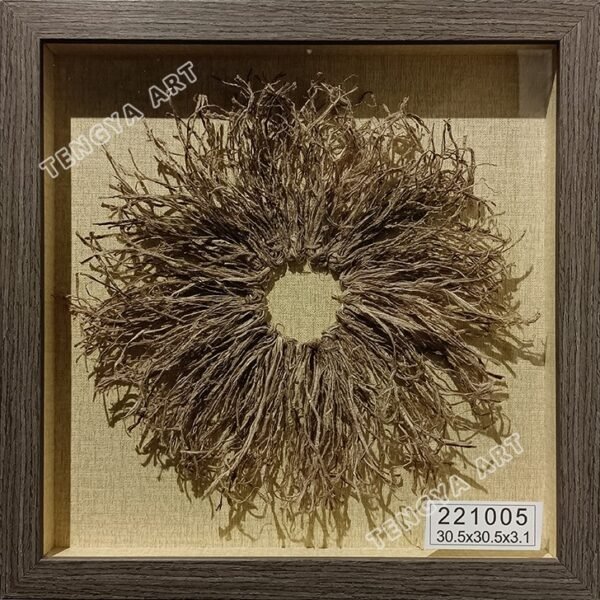 Bark Circular Stacking Wall Art