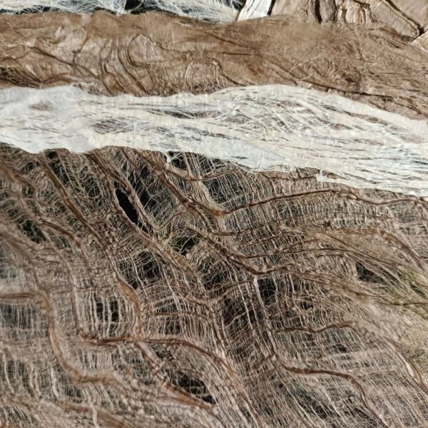 ⁦Tree Bark Collage Moon Wall Art⁩ - الصورة ⁦2⁩