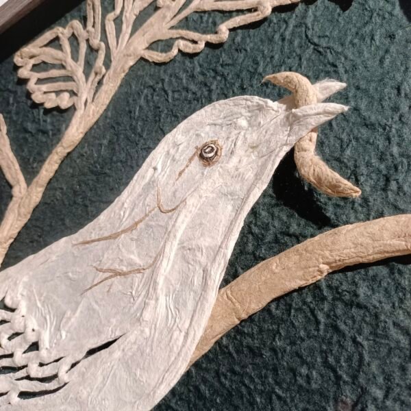 Handmade Paper bird Wall Art - Imagen 3