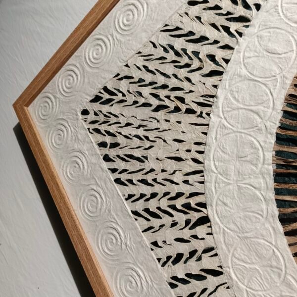 Modern Weaving Texture Wall Art - Imagen 2