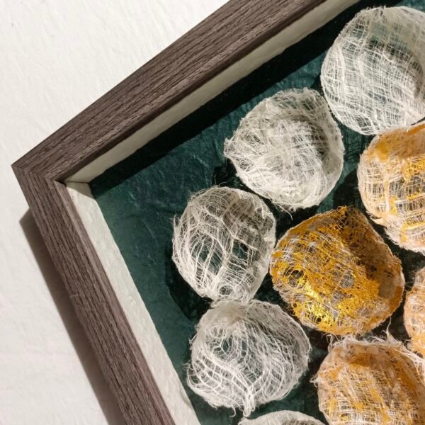 Bark Cup Shaped Flower Wall Art - Image 3