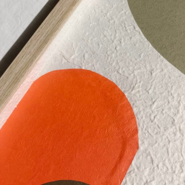 Paper Geometric Abstract Wall Art - Imagen 2
