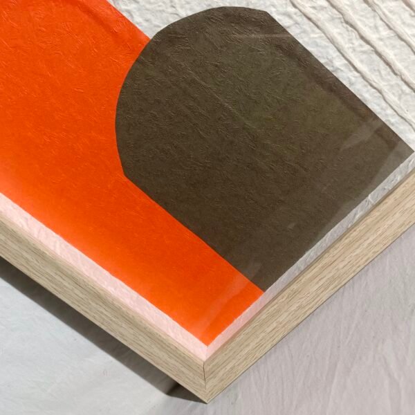 Paper Geometric Abstract Wall Art - Imagen 4