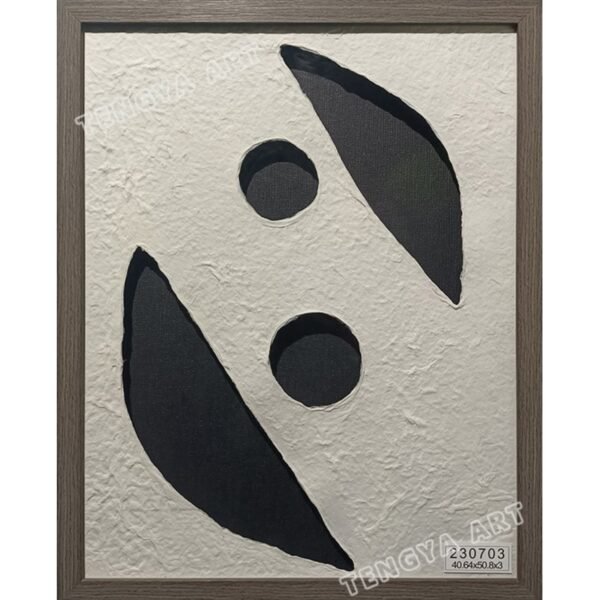 Paper Geometric Minimalist Wall Art