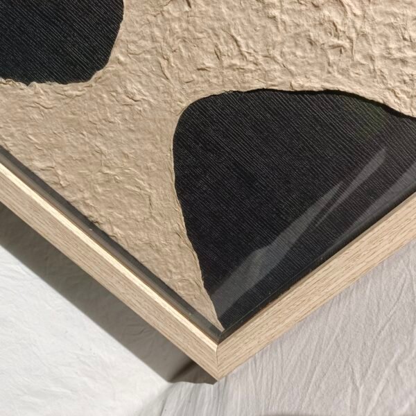 Paper Geometric Collage Wall Art - Image 4