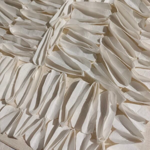 ⁦Tree Bark & Paper Collage Wall Art⁩ - الصورة ⁦3⁩