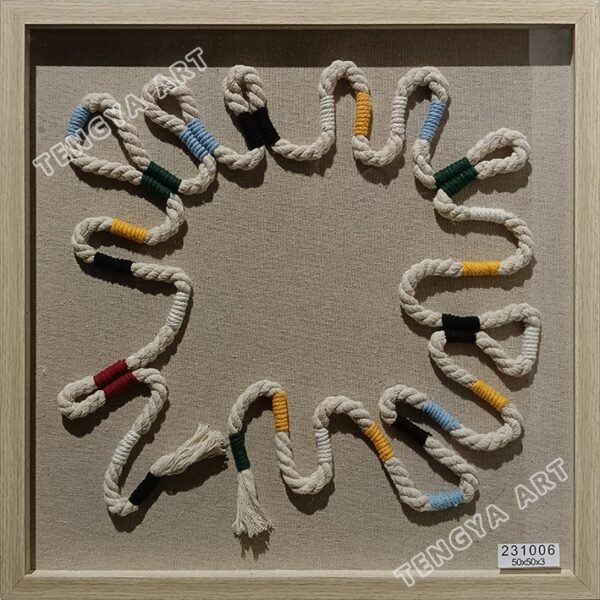 Rope Circular Wall Art