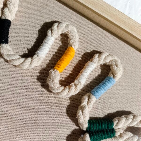 Rope Circular Wall Art - Image 2