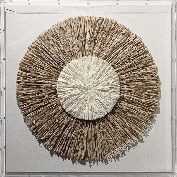 Plegado y doblado de papel 3D Wall Art