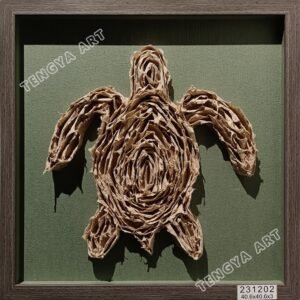 Paper 3D Turtle Wall Art