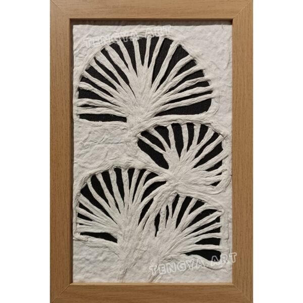Paper Hollow Ginkgo Wall Art