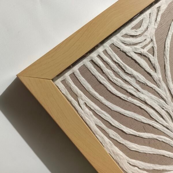 ⁦Paper Abstract Lines Vortex Wall Art⁩ - الصورة ⁦4⁩