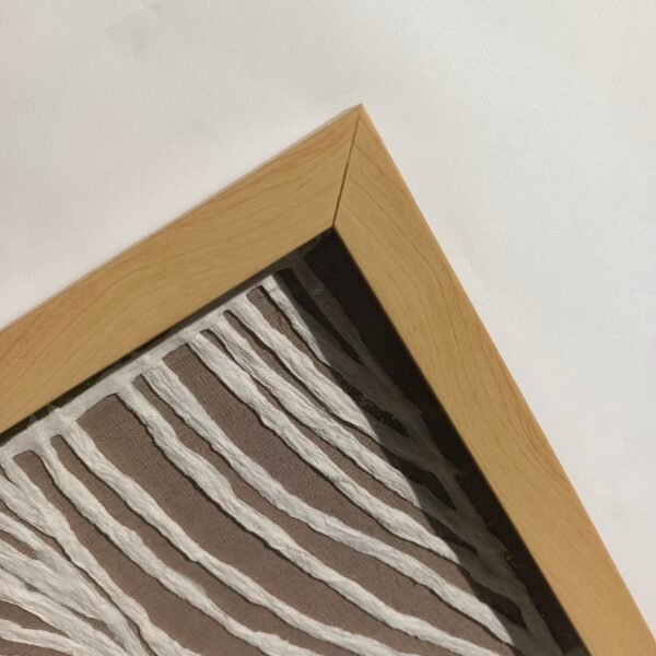 ⁦Paper Abstract Lines Vortex Wall Art⁩ - الصورة ⁦3⁩