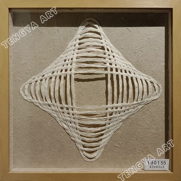 Paper 3D Line Wall Art
