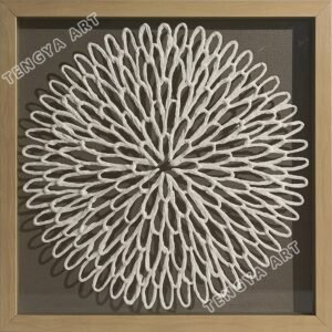 Paper Line Layering Wall Art