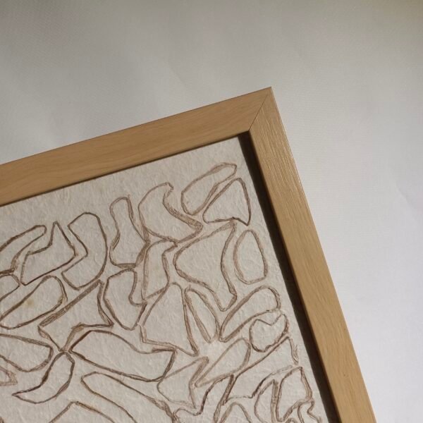 Paper Abstract Line Pattern Wall Art - Imagen 4
