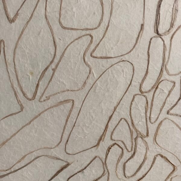 Paper Abstract Line Pattern Wall Art - Imagen 3