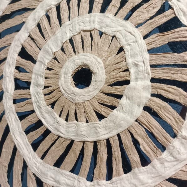 ⁦Double Color Paper Art Spiral Wall Art⁩ - الصورة ⁦3⁩