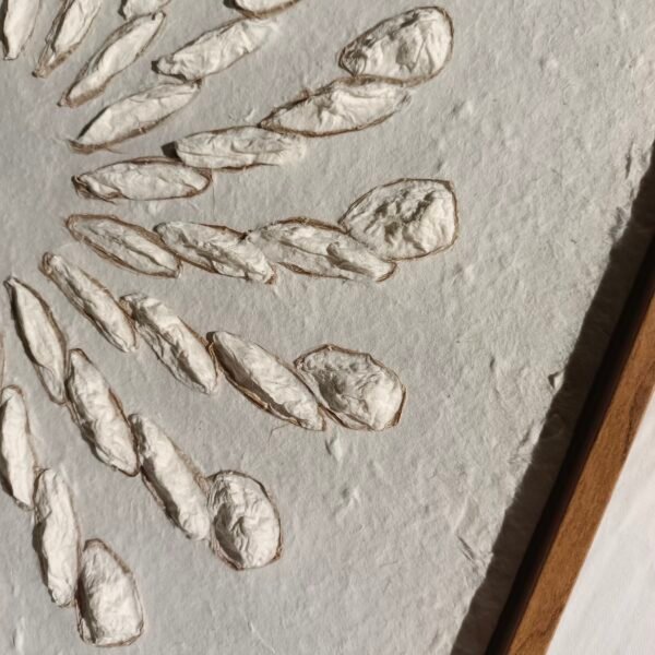 Paper Handmade Spiral Abstract Wall Art - Imagen 2