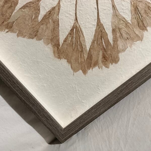 ⁦Paper Base Bark Shaped Wall Art⁩ - الصورة ⁦4⁩