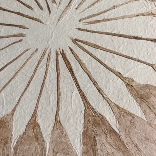 ⁦Paper Base Bark Shaped Wall Art⁩ - الصورة ⁦3⁩