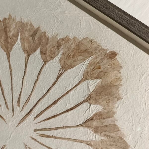 ⁦Paper Base Bark Shaped Wall Art⁩ - الصورة ⁦2⁩