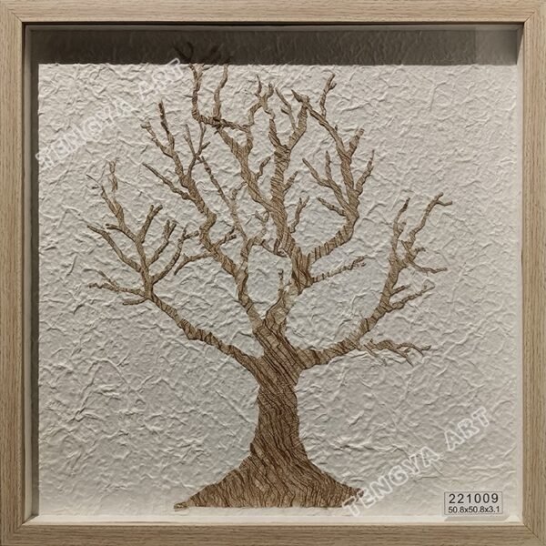 Paper Based Bark Minimalist Wall Art