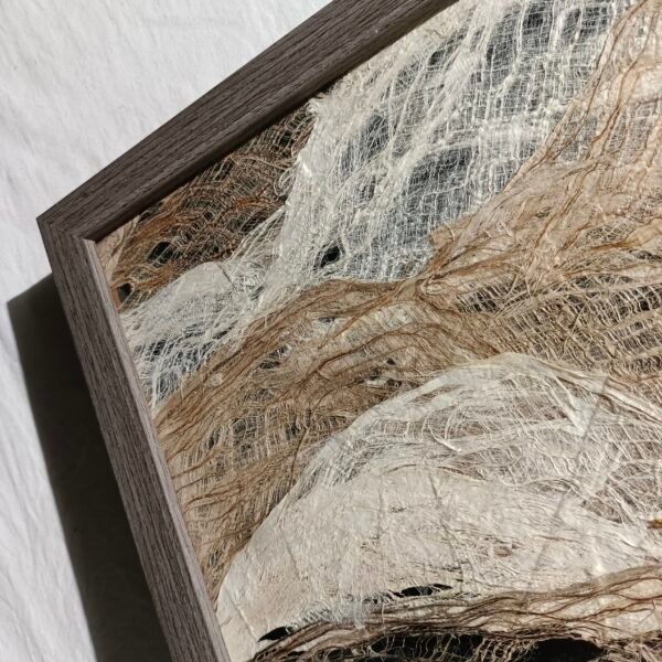 ⁦Tree Bark Layered Wall Art⁩ - الصورة ⁦3⁩