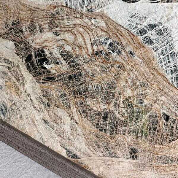 ⁦Tree Bark Layered Wall Art⁩ - الصورة ⁦2⁩