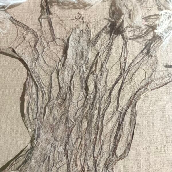 ⁦Tree Bark Material Layering Wall Art⁩ - الصورة ⁦2⁩