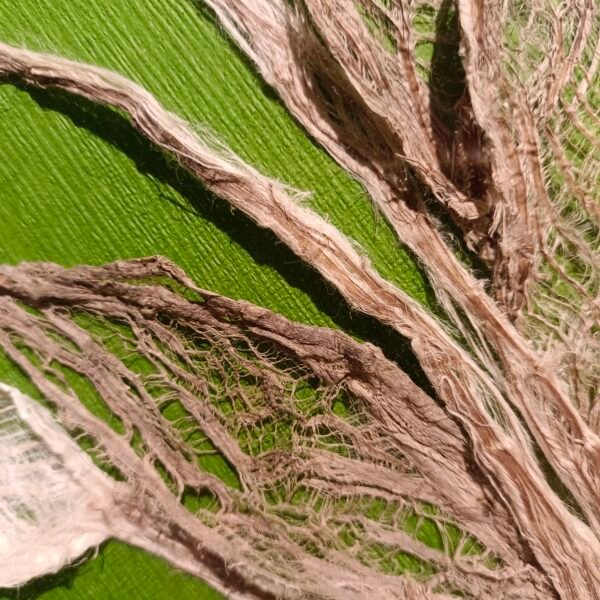 ⁦Tree Bark 3D Horseshoe Lotus Wall Art⁩ - الصورة ⁦3⁩