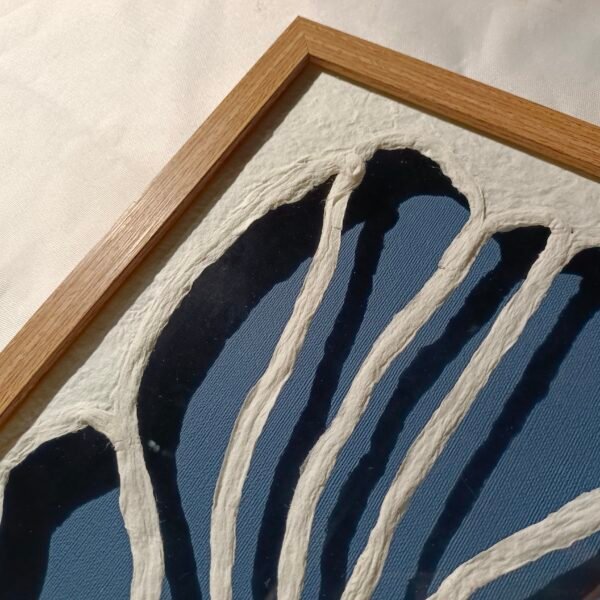 Paper Hollowed Out Floral Wall Art - Image 4