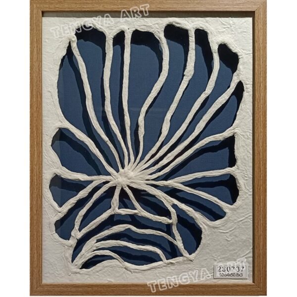Paper Hollowed Out Floral Wall Art