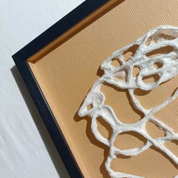 Paper Art Line Rose Wall Decoration - Image 4