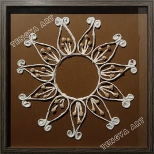 Paper Line Weaving Wall Art