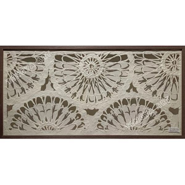 Artistic Floral Paper Wall Art