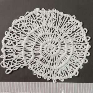 Paper Line Concha Tejido Obra de arte sin marco