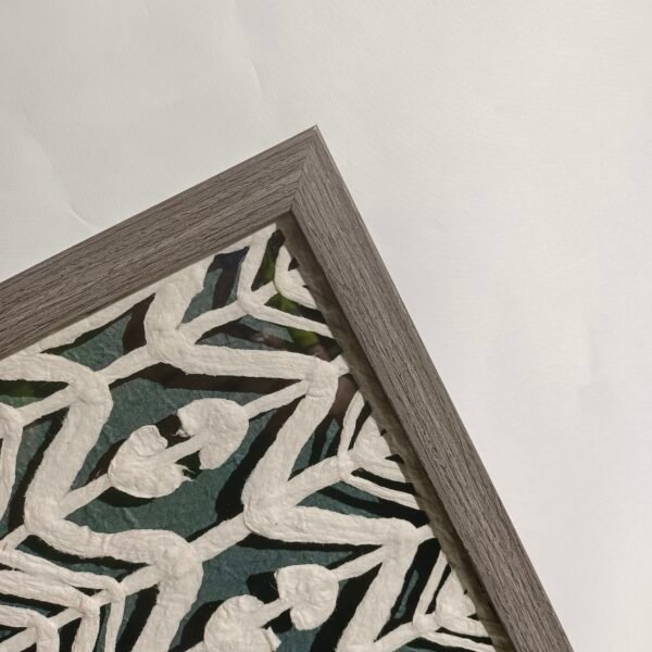 ⁦Line Ethnic Style Paper Wall Art⁩ - الصورة ⁦2⁩